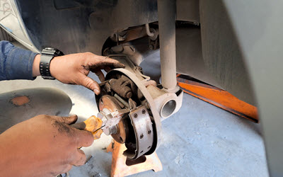 Land Rover Parking Brake Repair