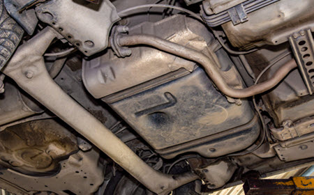 Land Rover Fuel Tank Shield Check