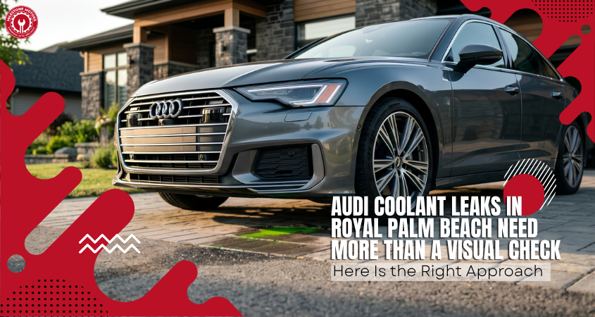 Audi Coolant Leaks in Royal Palm Beach Need More Than a Visual Check — Here Is the Right Approach